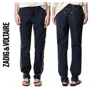 BNWT Zadig &  Voltaire Women’s Pomelo Mili Pant size 36